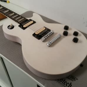 Gibson Les Paul LPJ ホワイト 2013年製 Gibson LPJ Rubbed White Trans 2013 中古｜ギター買取の東京