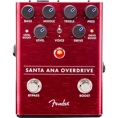Fender Santa Ana Overdrive Effects Pedal image 1
