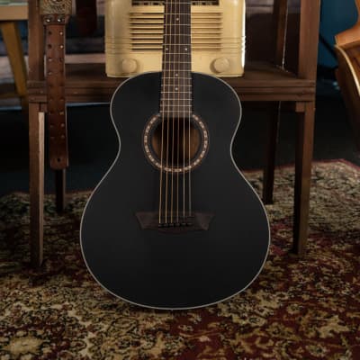 Washburn AGM5BMK Apprentice G-Mini 5 Travel Mahogany Neck 6-String Acoustic Guitar w/Gig Bag image 8