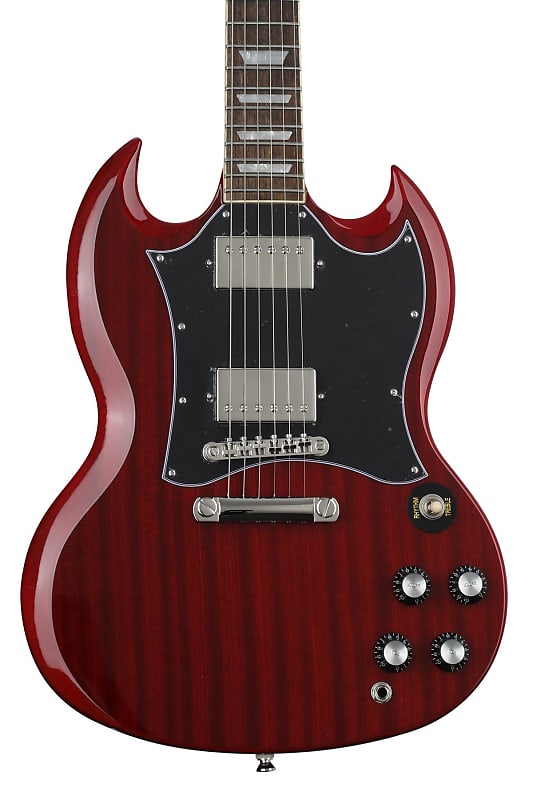 Epiphone SG Standard Electric Guitar - Cherry | Reverb