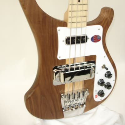 2024 Rickenbacker 4003S Electric Bass Guitar - Walnut with Case image 3