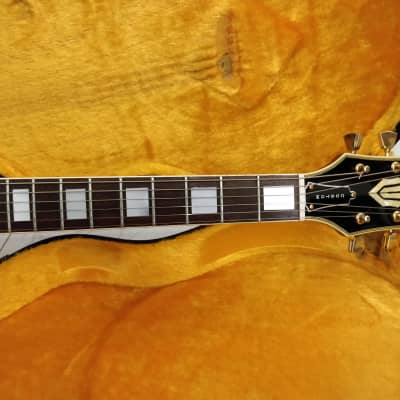 Ibanez 2350 copy "Post Lawsuit" 1977 black with gold hardware image 6