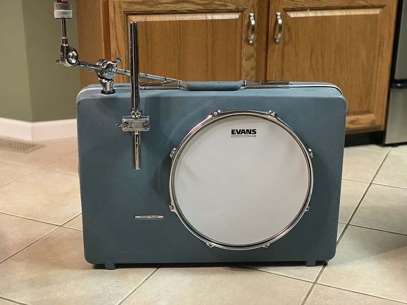 Suitcase Bass Drum with Hardware Attachments Reverb