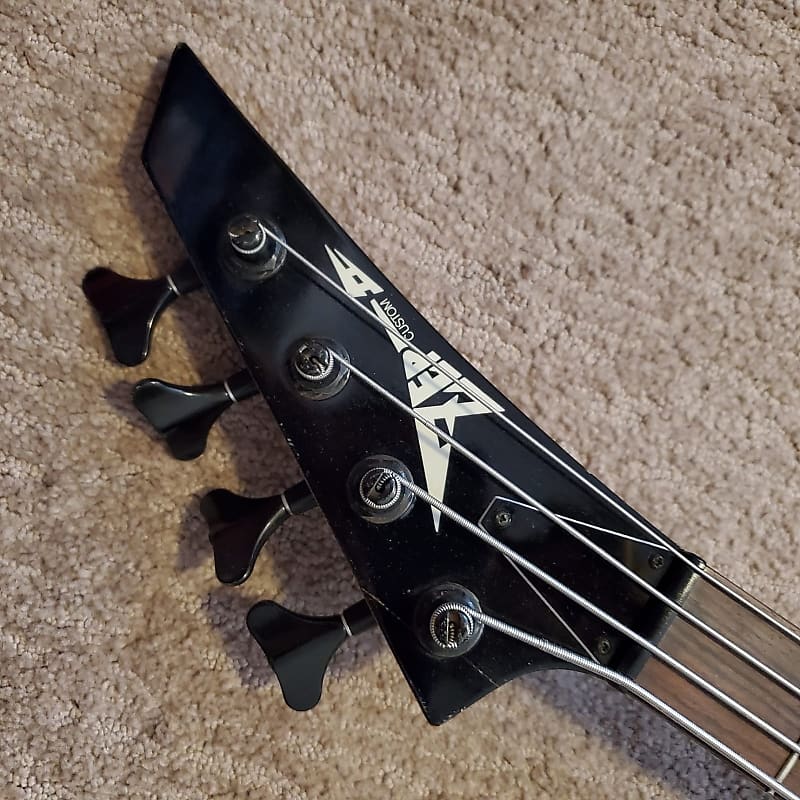 ESP Zep II Custom Bass 1980s Black | Reverb