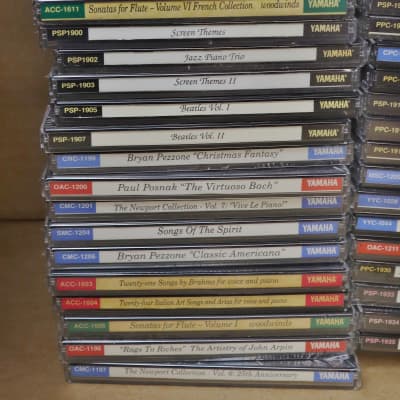 Yamaha Disklavier PianoSoft Plus Piano Floppy Disks Lot of 70 | Reverb