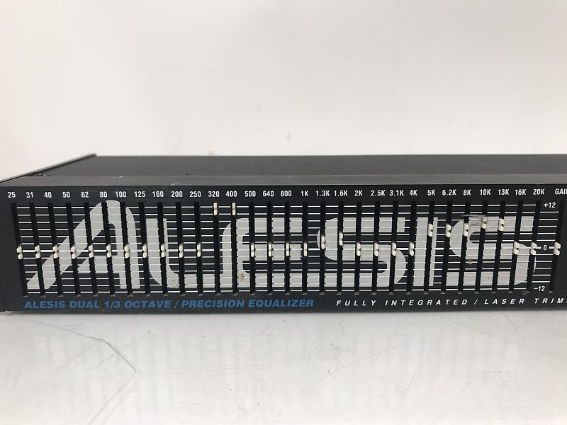 Alesis MEQ 230 Dual 1/3 Octave Precision Equalizer Reverb