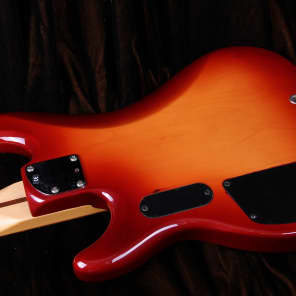 2002-03 Fender Deluxe Zone Bass MIM NOS- Sienna Sunburst Finish image 8
