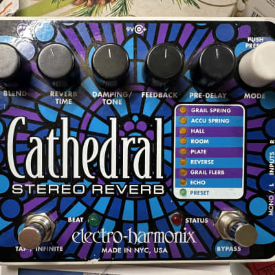 ギター Electro Harmonix Cathedral Stereo reverb Electro-Harmonix Cathedral Stereo Reverb | Reverb