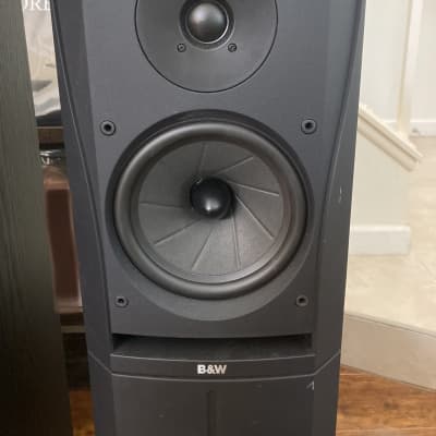 B&W DM305 Floor Speakers - Black Ash | Reverb