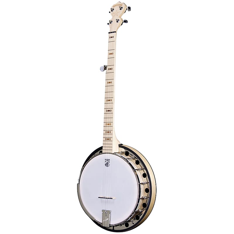 New Deering Goodtime Two 5-String Bluegrass Resonator Banjo, Natural Blonde Maple - Made in USA image 1