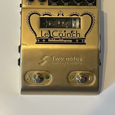 Reverb.com listing, price, conditions, and images for two-notes-le-crunch-pedal