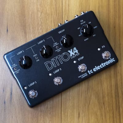 TC Electronic Ditto X4 Looper Loop Pedal for sale
