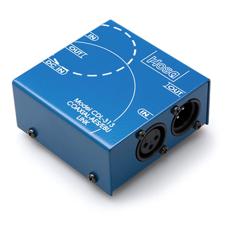 Hosa CDL-313 SP/DIF Coax to AES/EBU Digital Audio Interface image 1