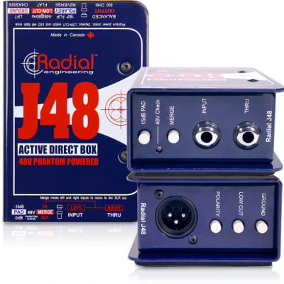 Radial J48 Active Direct Box | Reverb