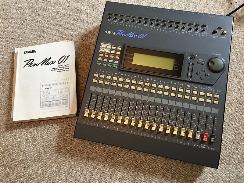 Yamaha ProMix 01 16 Channel Digital Mixer Board Console As-Is | Reverb