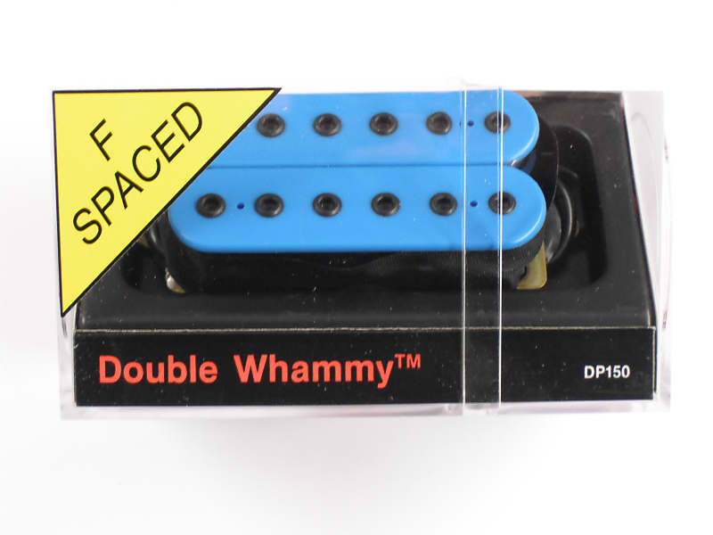 DiMarzio F-spaced Double Whammy Bridge Humbucker Blue W