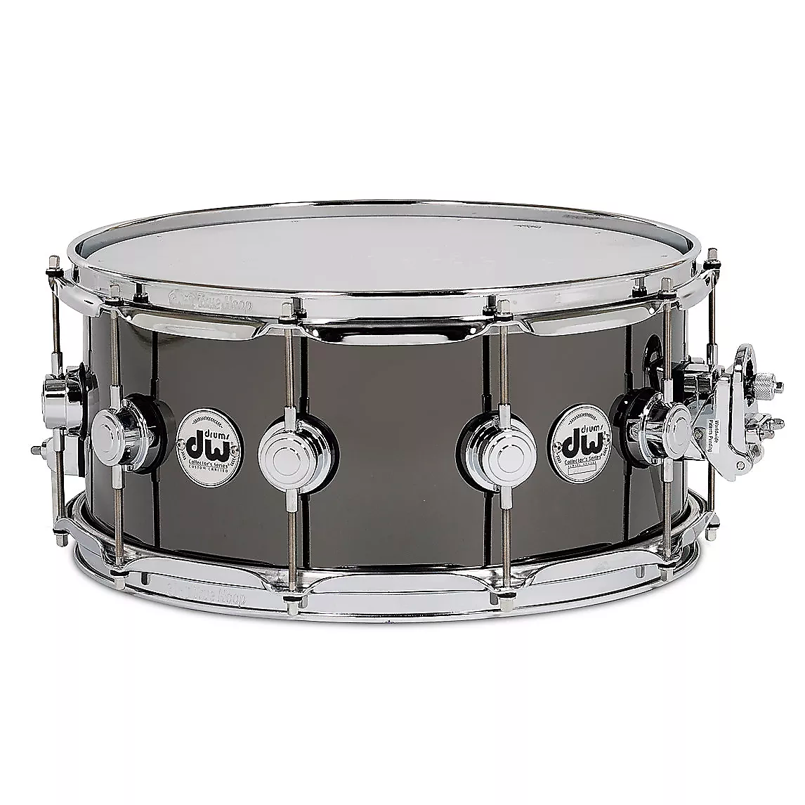 DW Collector's Series Black Nickel Over Brass 6.5x14