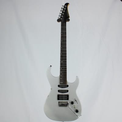Used Silvertone SIK-1 Electric Guitars Silver/Gray image 1