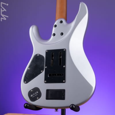 Ibanez Premium TOD10 Tim Henson Signature Electric Guitar Classic Silver Demo image 7