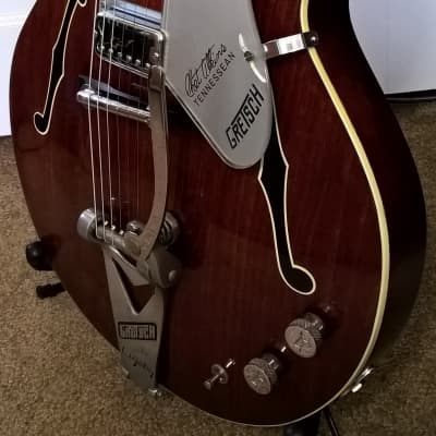 Vintage Gretsch 6119 Chet Atkins Tennessean--1967; Walnut Finish; Bigsby; Gibson Deluxe Tuners; OHSC image 7