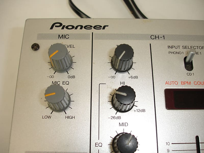Pioneer DJM-300 2-Channel DJ Mixer, Silver DJM-300-S | Reverb