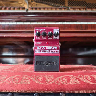 DigiTech X-Series Bass Driver Overdrive/Distortion 2010s - Burgundy for sale