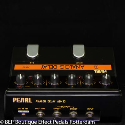 Pearl AD-33 Analog Delay early 80's MN3005 BBD s/n 852847 Japan image 7