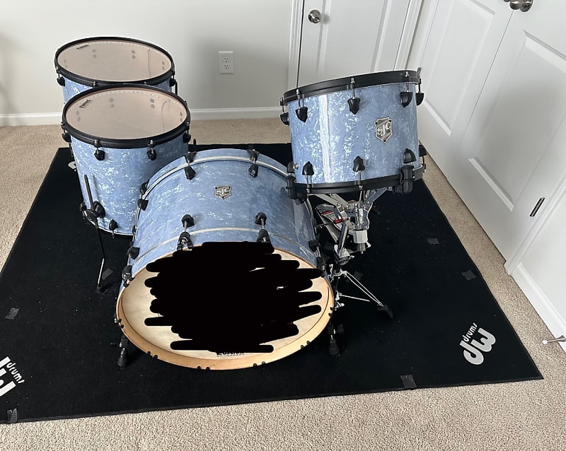SJC Custom Drums Birch Drum Kit Reverb