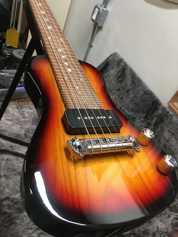 SX Lap Steel Guitar Sunburst Reverb