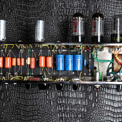 Dumble Tweed Vibrolux- Head Shell and Cabinet built by Kerry Wright image 15