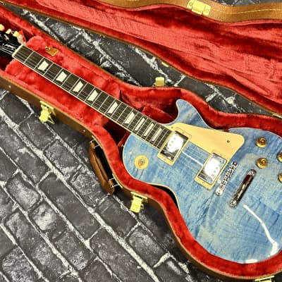 Gibson Les Paul Standard '50s Figured Top Ocean Blue 2023 New Unplayed Auth Dlr 9lb2oz #124 image 13