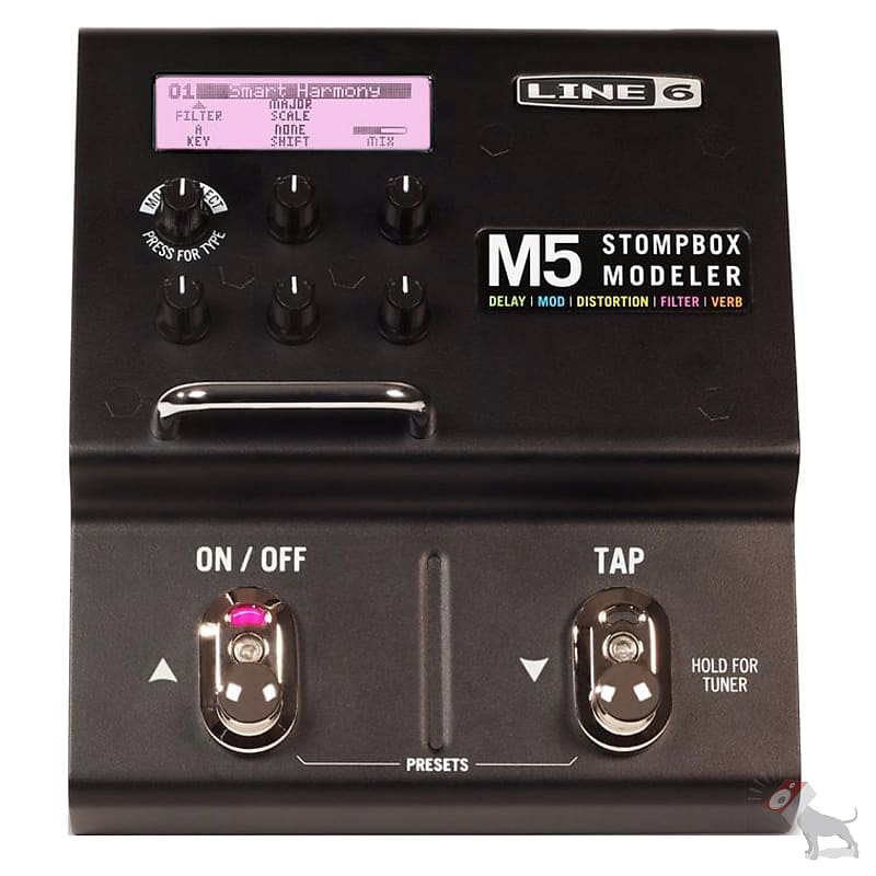 Line 6 M5 Stompbox Modeler Digital Guitar Multi-Effects Distortion Reverb Pedal image 1