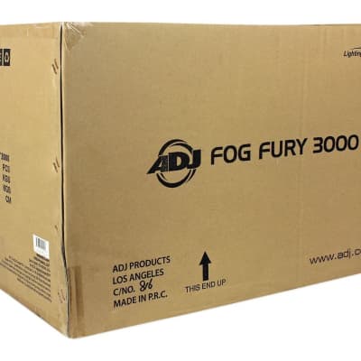 American DJ Fog Fury 3000 Watt High Output DMX Fog Machine With Wired Remote image 2