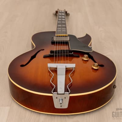 1970s T. and Joodee JP-100 Vintage Archtop L-4C-Style Shiroh Tsuji w/ Dimarzio PAF, Japan image 13