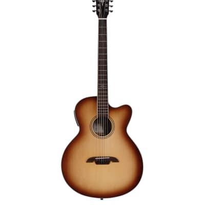 Alvarez - Artist Series ABT60CE - 8-String Baritone Acoustic-Electric Guitar - Shadowburst for sale