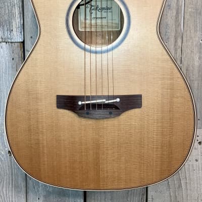 Takamine CP400NYK New Yorker Parlor Acoustic/Electric Guitar 2010s - Natural image 1
