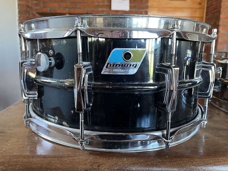 Ludwig No. 417 Black Beauty 6.5x14