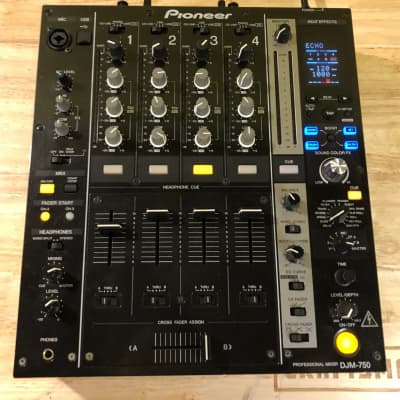 Pioneer DJM-750-K 4-Channel Performance DJ Mixer w/Travel Case DJM750 750K  | Reverb