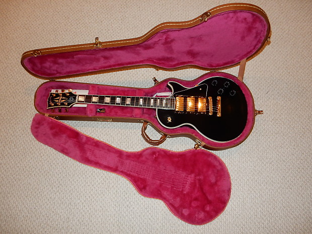 1990 Gibson Les Paul Custom Black Beauty 3 Pick-up | Reverb