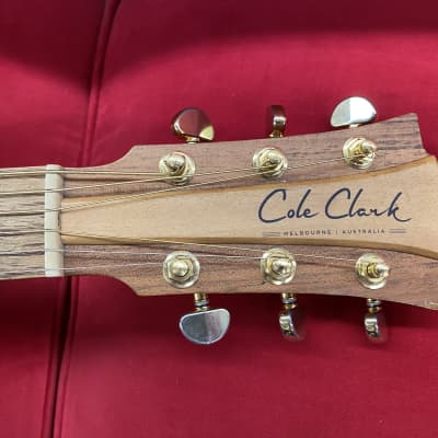 Cole Clark FL2EC-BLB Fat Lady 2 Series Australian Eco Blackwood Dreadnought Acoustic-Electric Guitar Natural image 9