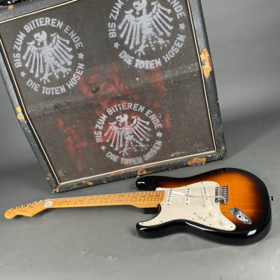 Fender 2011  Stratocaster Limited Edition Lefthand sunburst MN USA 2011 - sunburst image 5