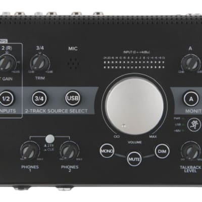 Mackie big knob desktop studio monitor sale system