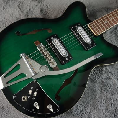 Crestwood Hollowbody Electric - Green image 6