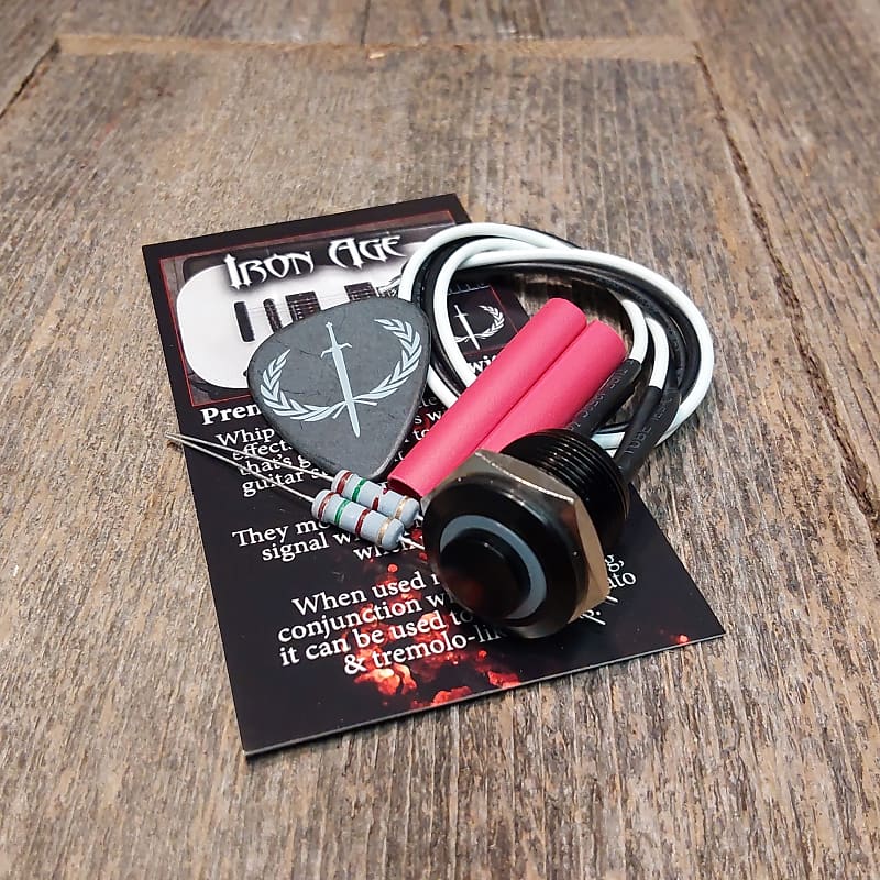 Iron Age Accessories Killswitch Stealth Black w/ White LED no Reverb