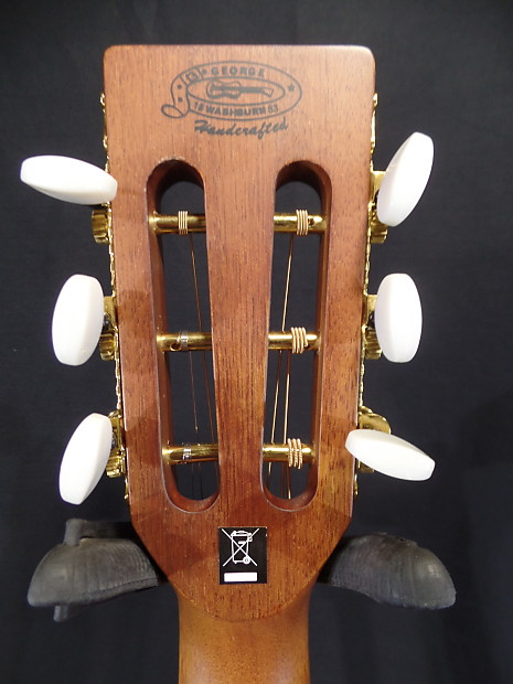 Washburn WP21SENS Acoustic Electric Parlor Guitar with Fishman Gig Bag 1046