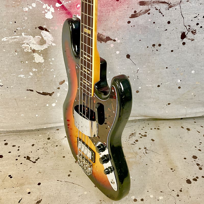 Greco Jazz Bass Japan 1970 Vintage Pink - YouTube