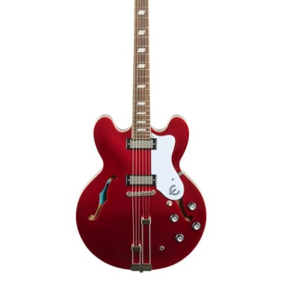 Epiphone Riviera Semi Hollow Archtop Sparkling Burgundy image 2