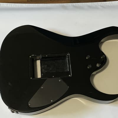 1998-99 Japan Fujigen Ibanez RG470 Black Left Handed Lefty Guitar Body Floyd Ready image 11
