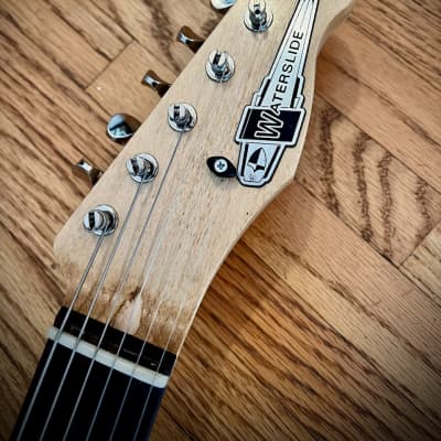Waterslide Guitars T-Style Coodercaster PLEK'd White Blonde w/Lollar Supro Lap Steel+Charlie Christian Pickups image 7
