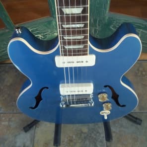2012 Gibson Midtown Standard Semi-Hollow Electric in Pelham Blue w/ Case image 12